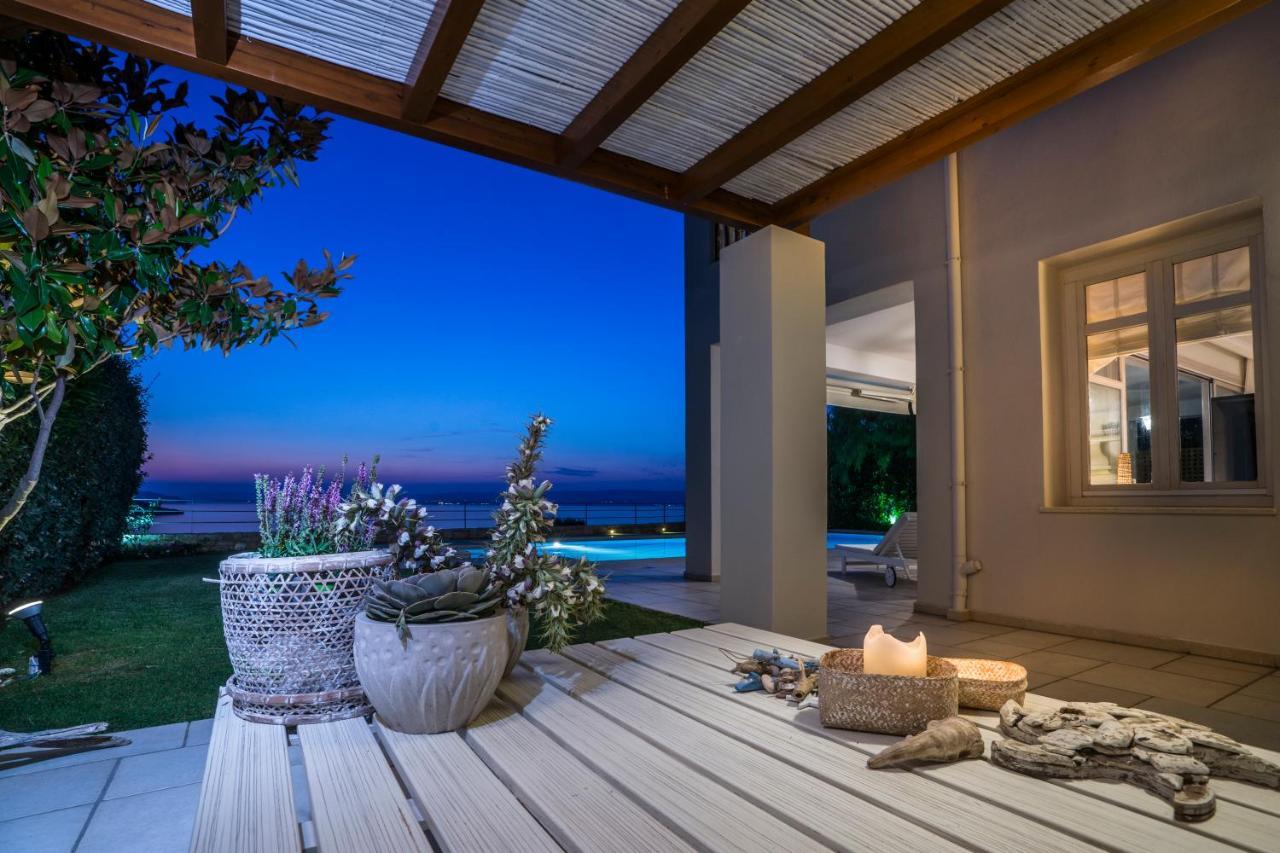 Sk Place Luxury Seafront Villas Chania Almirída Ngoại thất bức ảnh