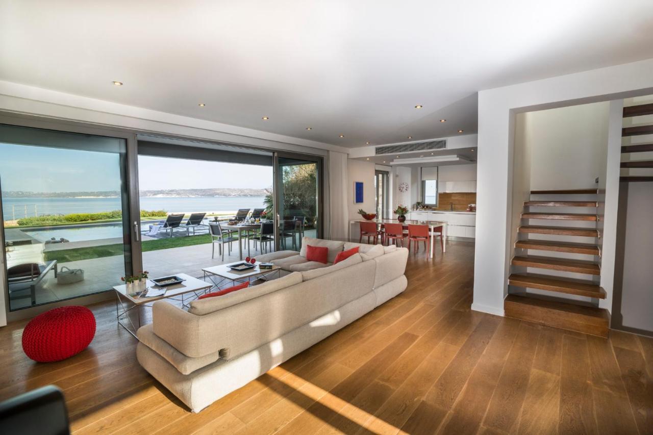 Sk Place Luxury Seafront Villas Chania Almirída Ngoại thất bức ảnh