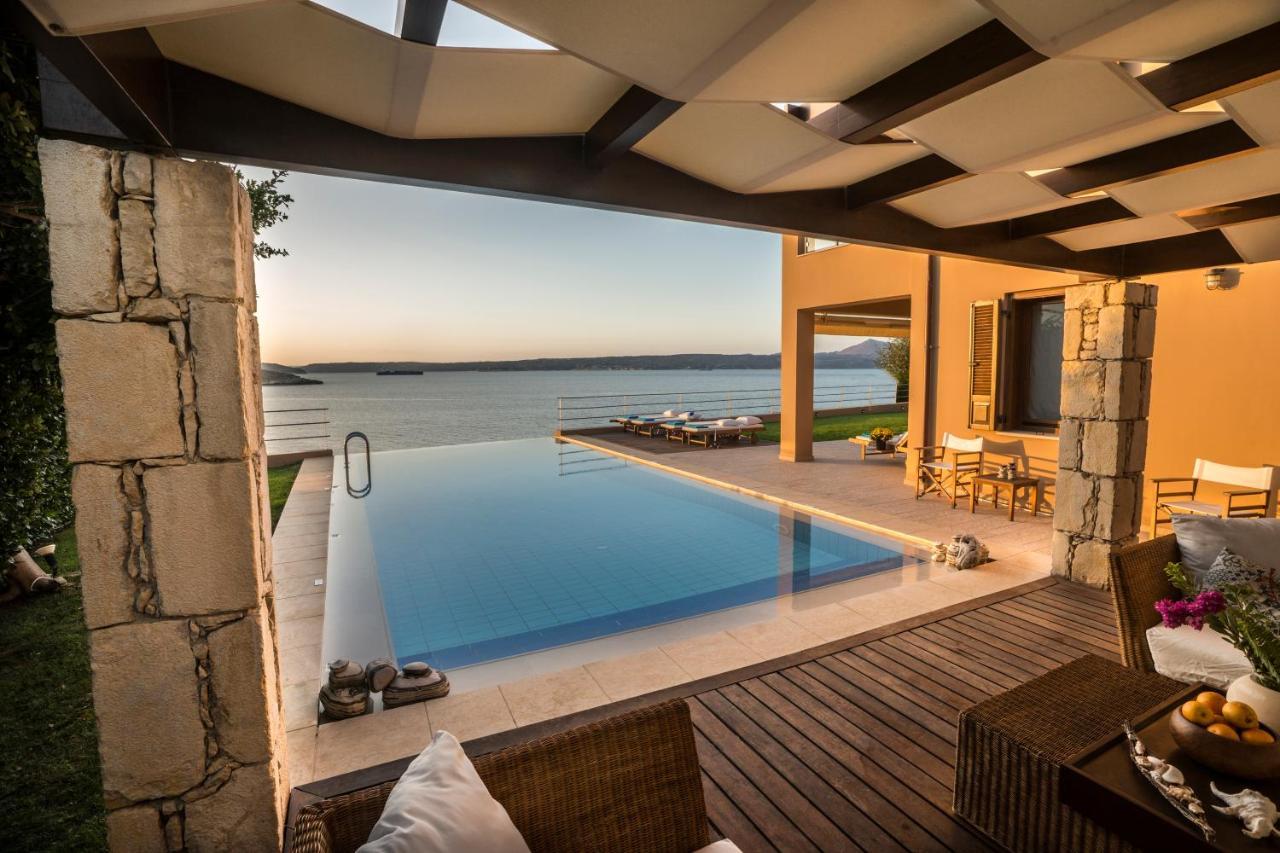Sk Place Luxury Seafront Villas Chania Almirída Ngoại thất bức ảnh