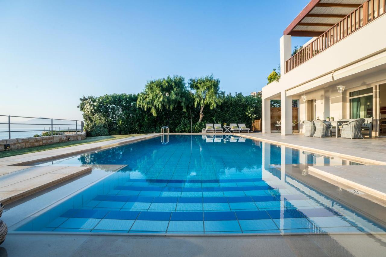 Sk Place Luxury Seafront Villas Chania Almirída Ngoại thất bức ảnh