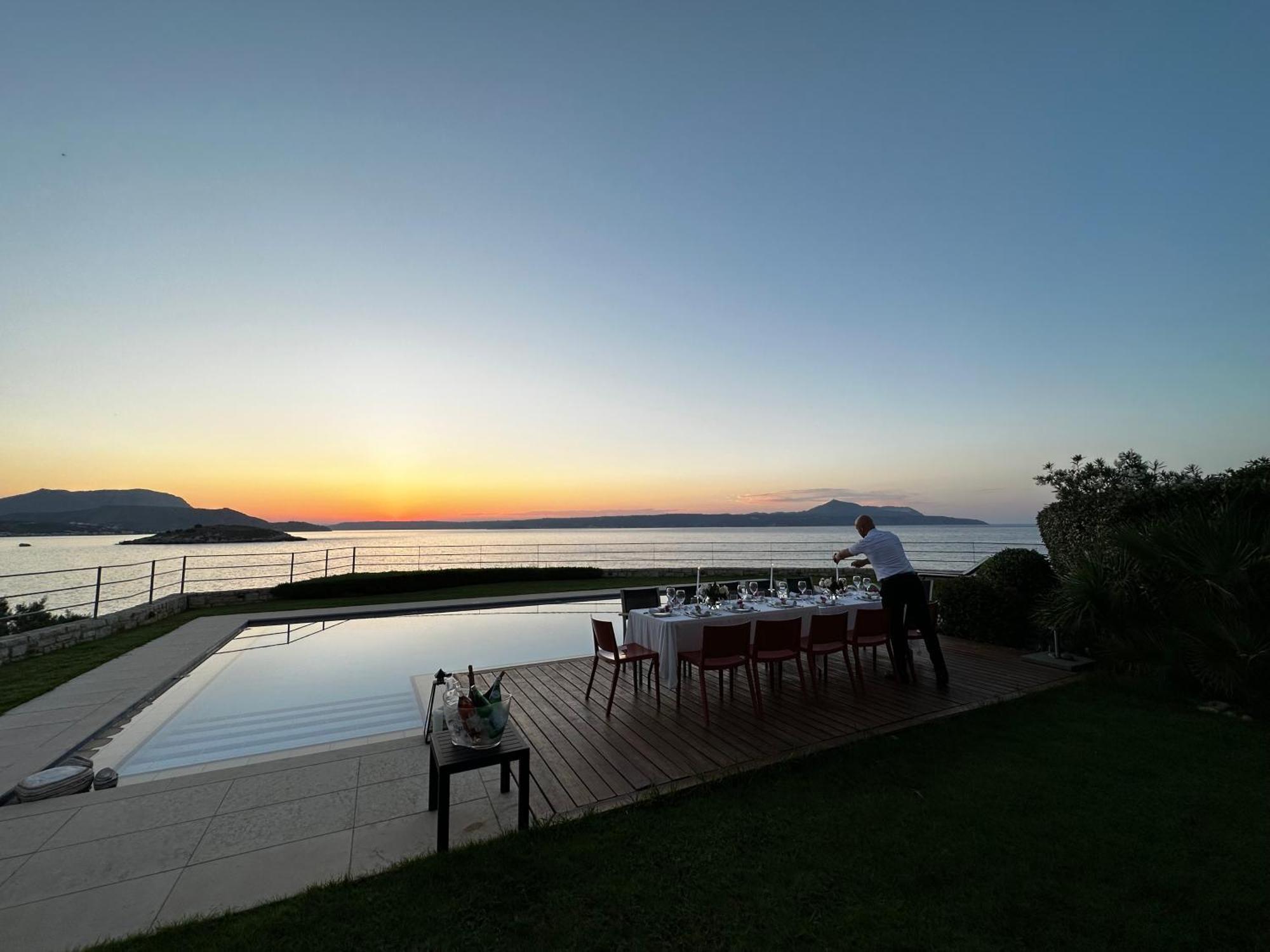 Sk Place Luxury Seafront Villas Chania Almirída Ngoại thất bức ảnh