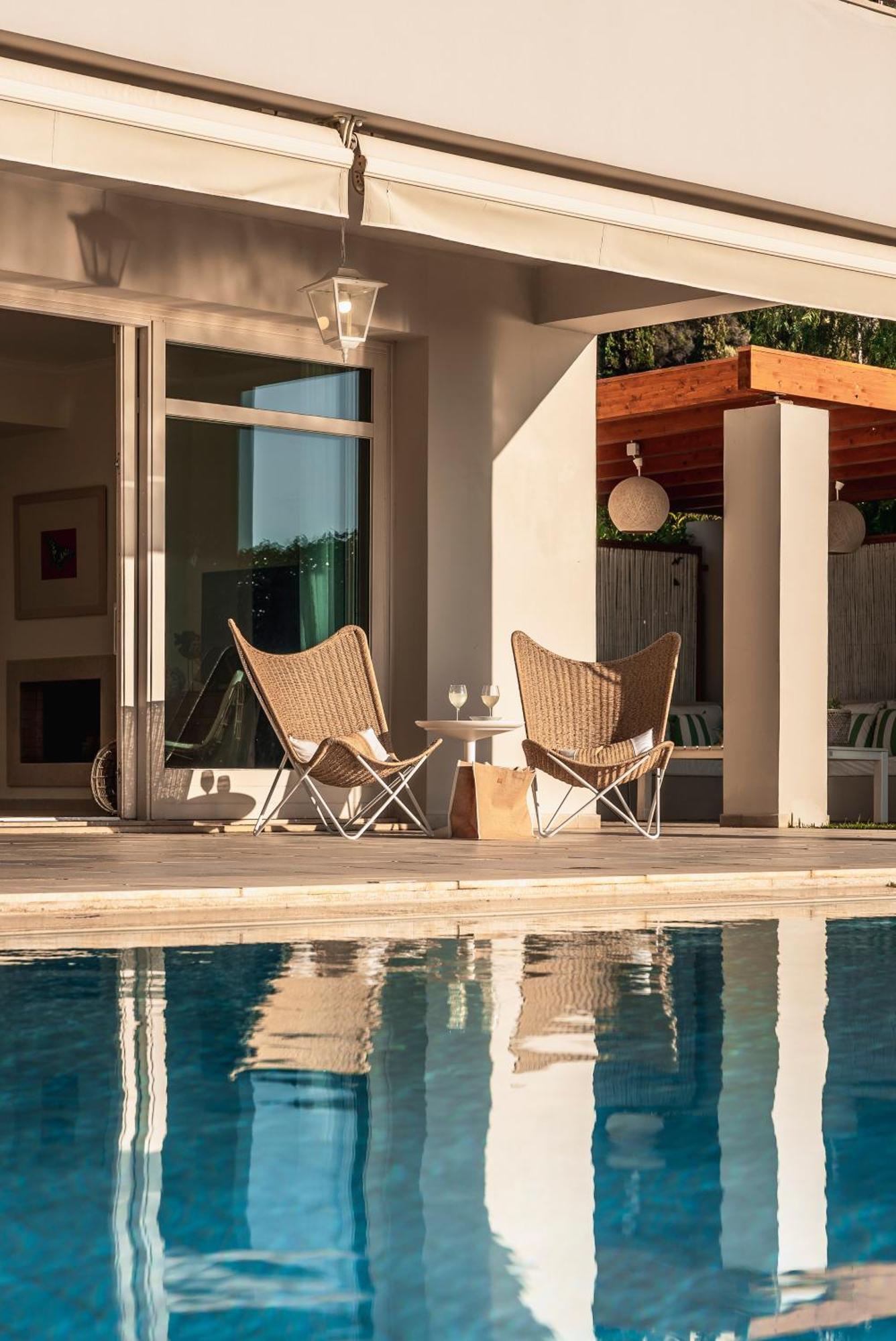 Sk Place Luxury Seafront Villas Chania Almirída Ngoại thất bức ảnh