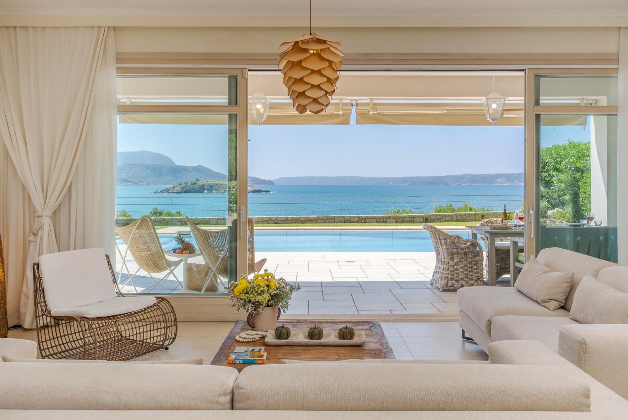 Sk Place Luxury Seafront Villas Chania Almirída Ngoại thất bức ảnh