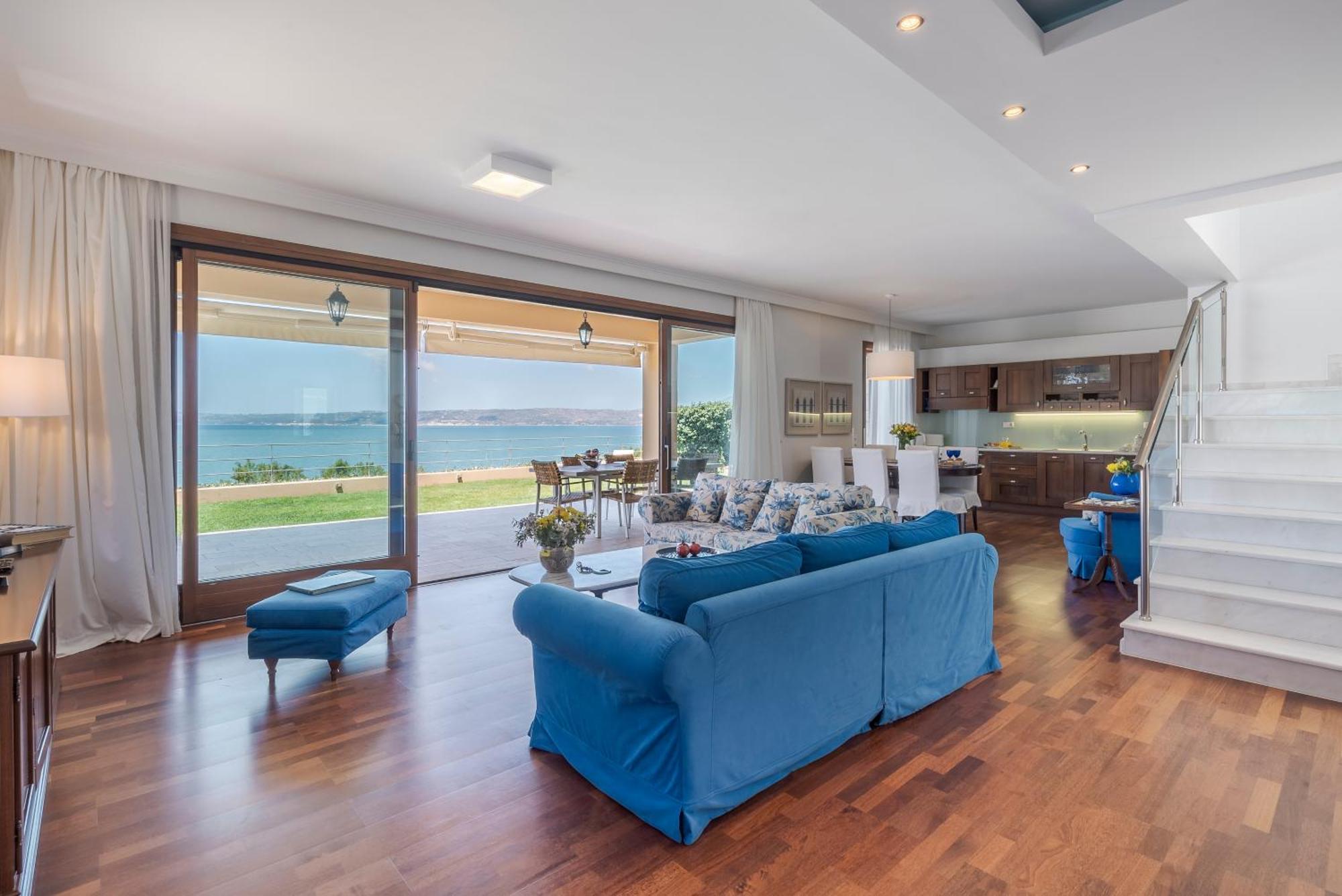 Sk Place Luxury Seafront Villas Chania Almirída Ngoại thất bức ảnh